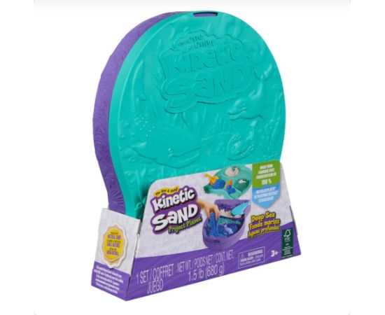 Spin Master Kinetic Sand: The One  Only Project Planet - Deep Sea (6069782)