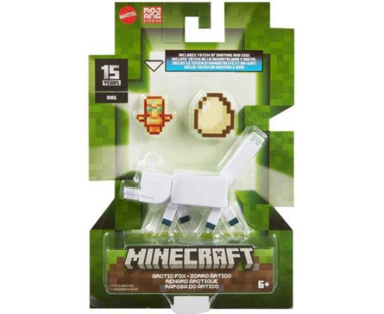 Mattel Minecraft: 15th Anniversary - Arctic Fox Action Figure (HTN13)