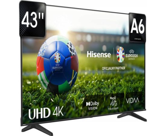 Televizors Hisense LED 43 cale 43A6N