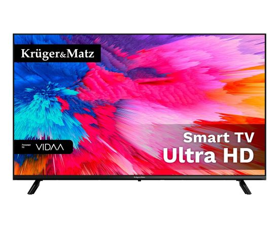 Телевизор Kruger&Matz 50" UHD smart DVB-T2/S2 H.265 Hevc VIDAA