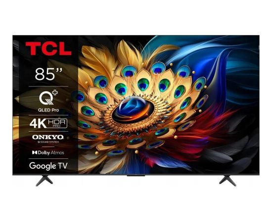 Telewizor TCL Telewizor TCL 85C655 QLED