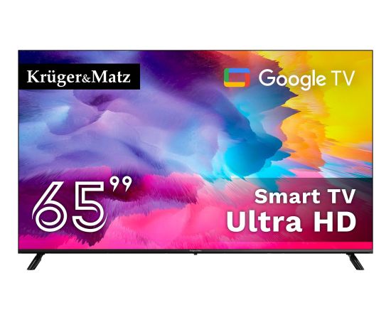 Telewizor Kruger&Matz Telewizor Kruger&Matz 65" UHD Google TV DVB-T2/T/C H.265 HEVC