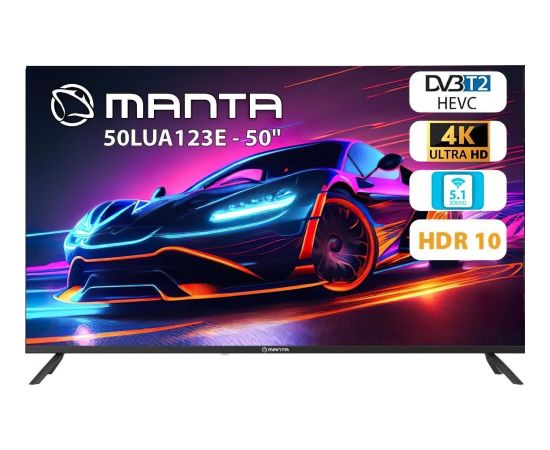 Televizors Manta 50LUA123E LED 50'' 4K Ultra HD Android