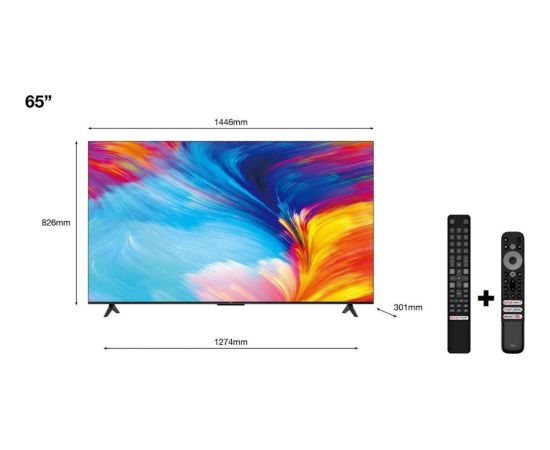 Telewizor TCL 65P631 LED 65'' 4K Ultra HD Android