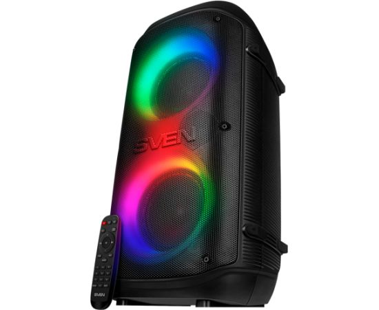 Speaker SVEN PS-800, black (100W, TWS, Bluetooth, FM, USB, microSD, LED-display, 4400mA*h)