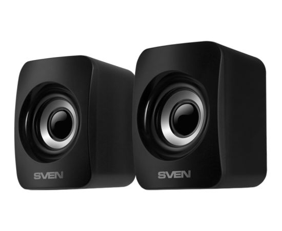 SVEN 130 USB-powered (2x3W); Volume control on the back