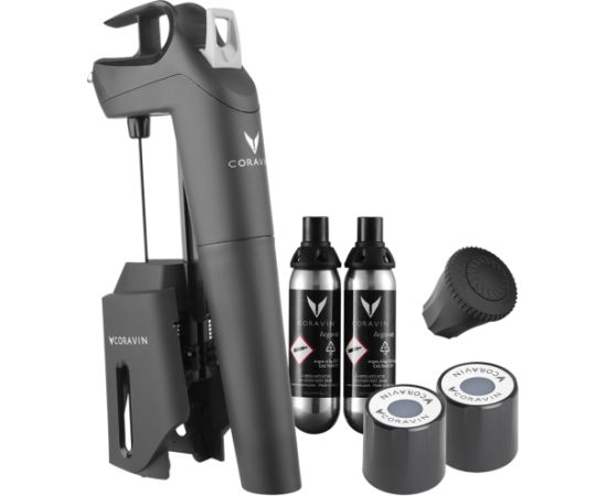 Coravin Timeless Three + Wine Preservation System - Black