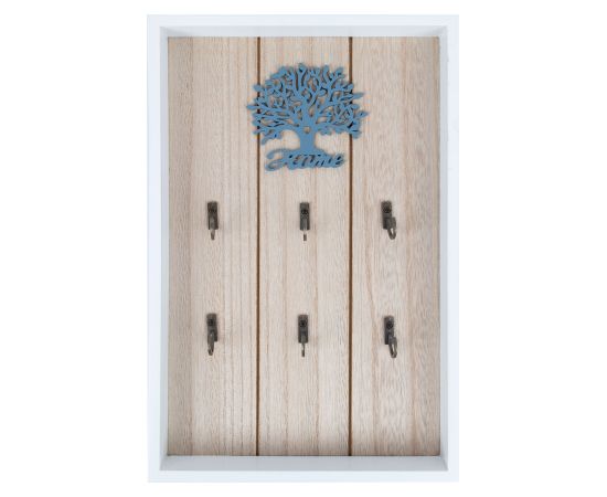 Key cabinet HAZEL 20xH30cm, blue tree