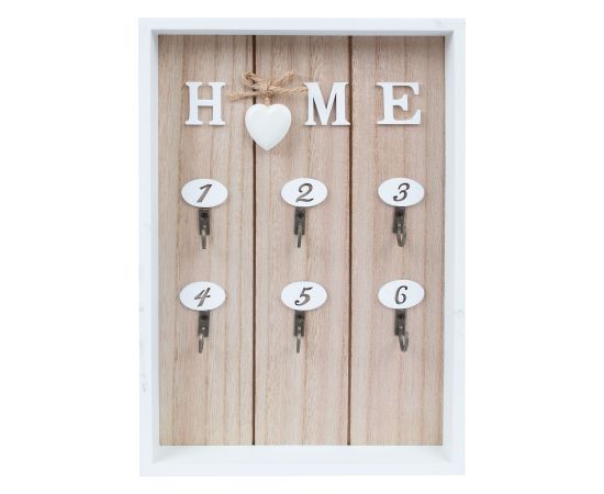 Key cabinet HAZEL 20xH30cm, "Home"