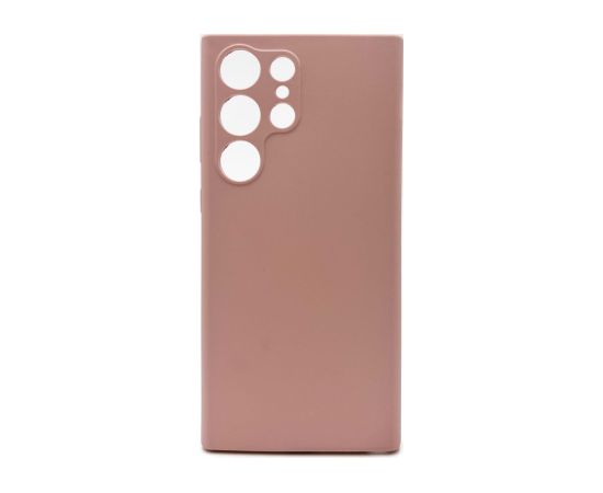 Evelatus Samsung  Galaxy S23 Ultra Premium Soft Touch Silicone Case Beige