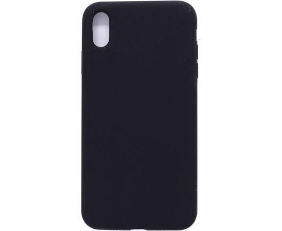 Evelatus Apple  iPhone Xs Max Premium Soft Touch Silicone Case Black