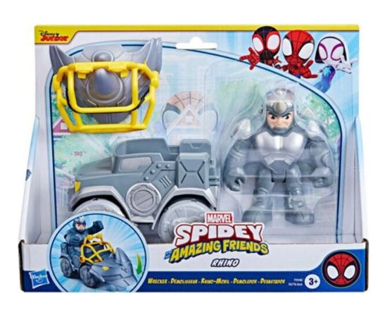 Hasbro Marvel: Spidey and his Amazing Friends - Rhino  Wrecker (F9348)