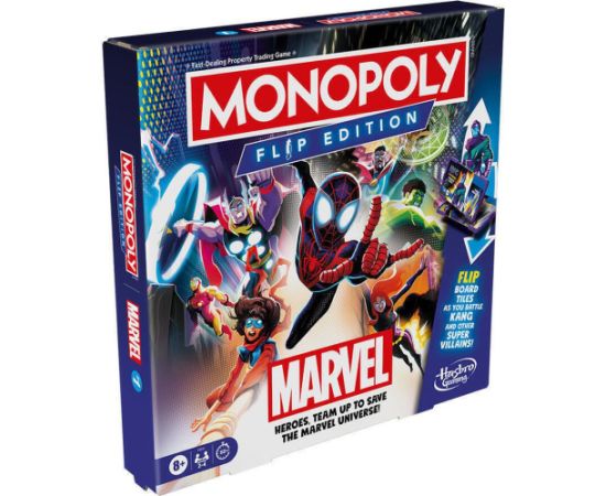 Hasbro Marvel: Monopoly - Flip Edition (Greek Language) (F9931)