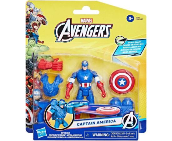 Hasbro Marvel: Avengers Battle Gear - Captain America Action Figure (F9341)