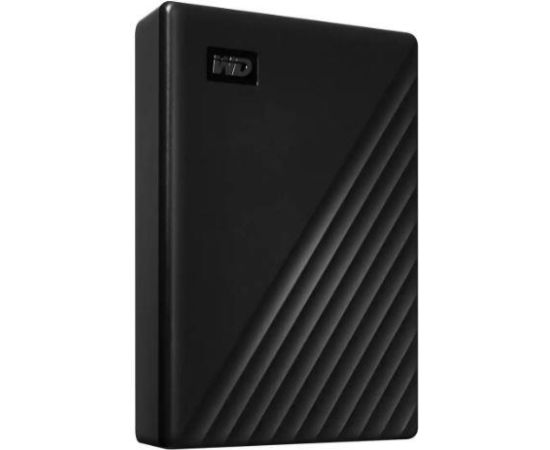 External HDD WESTERN DIGITAL My Passport 6TB USB 2.0 USB 3.2 Black WDBR9S0060BBK-WESN