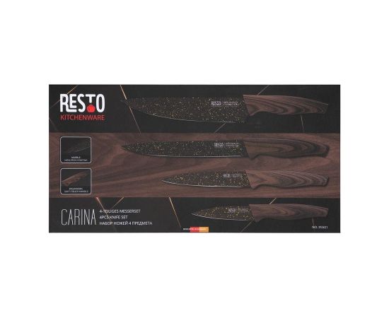 KNIFE SET 4PCS/95501 RESTO