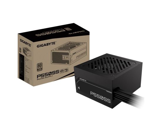 Power Supply GIGABYTE 550 Watts Efficiency 80 PLUS SILVER PFC Active MTBF 100000 hours GP-P550SS