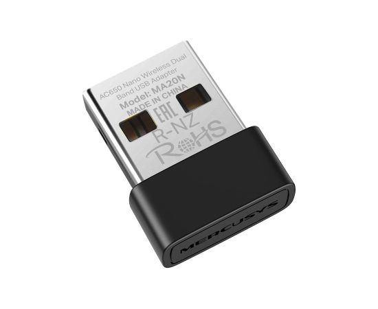 WRL ADAPTER 650MBPS USB NANO/MA20N MERCUSYS