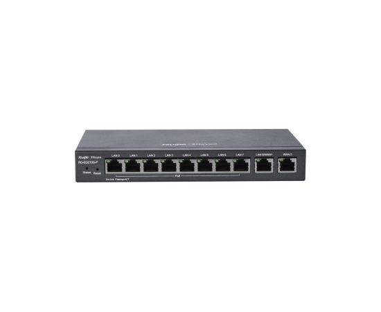 Ruijie RG-EG210G-P ~ Гигабитный PoE маршрутизатор 8GE(PoE)+2GE(WAN/LAN)(PoE 70Вт)