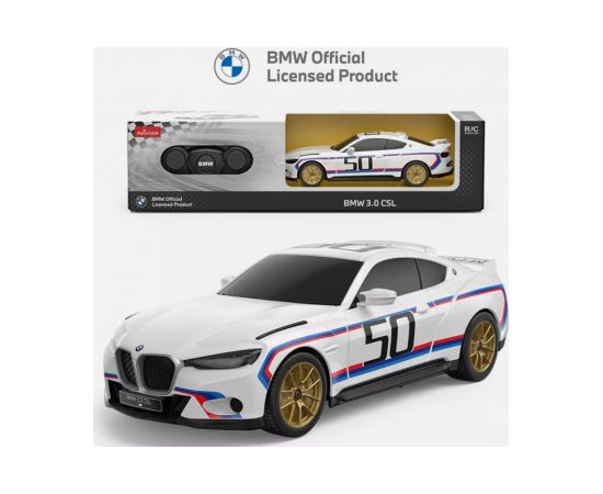 Rastar BMW 3.0 CSL Radiovadāma Rotaļu Automašīna 1:24