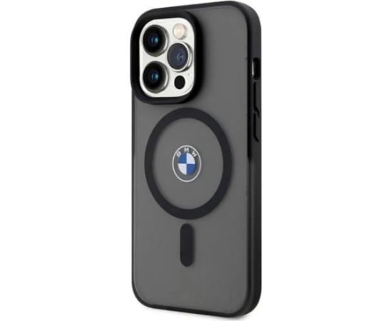 BMW BMHMP14LDSLK Aizmugurējais Apvalks Priekš Apple iPhone 14 Pro