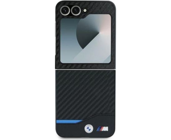 BMW BMHCZF622NBCK Aizmugurējais Apvalks Priekš Samsung Galaxy Z Flip 6 F741