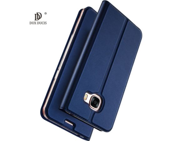 Dux Ducis Premium Magnet Case Grāmatveida Maks Telefonam Apple iPhone X / XS Zils