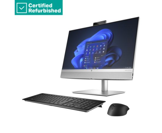 RENEW SILVER HP Elite 840 G9 AIO All-in-One - i5-12600, 16GB, 512GB SSD, 23.8 FHD Non-Touch AG, NO STAND, Win 11 Pro, 1 years / AN8Z1E8R#ABD