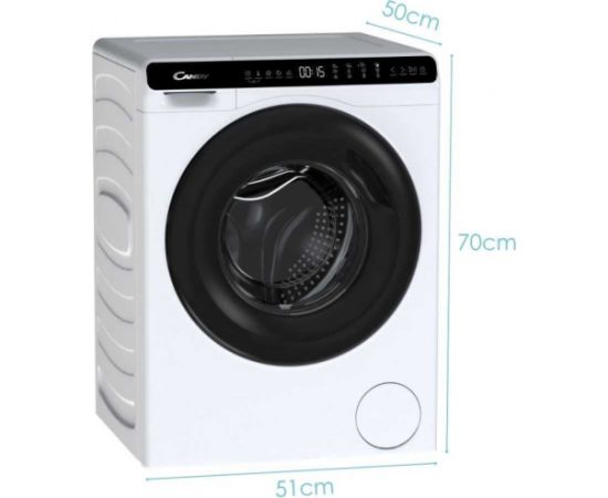 CANDY Washing machine CW50-BP12307-S, Height 70 cm, 5 kg, 1200 rpm, Energy class A, Depth 49 cm / CW50-BP12307-S