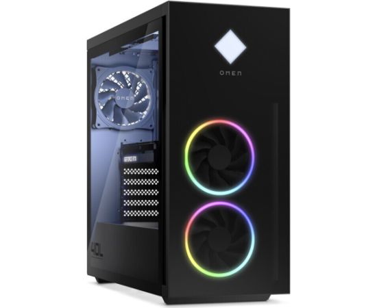 OMEN by HP GT21-1004ny Desktop PC - Ryzen 7 7700, 16GB, 1TB SSD, GeForce RTX 4070 SUPER 12GB, US No Mouse, Shadow Black Glass Door, Win 11 Home, 1 years / 9E8S6EA#B1R