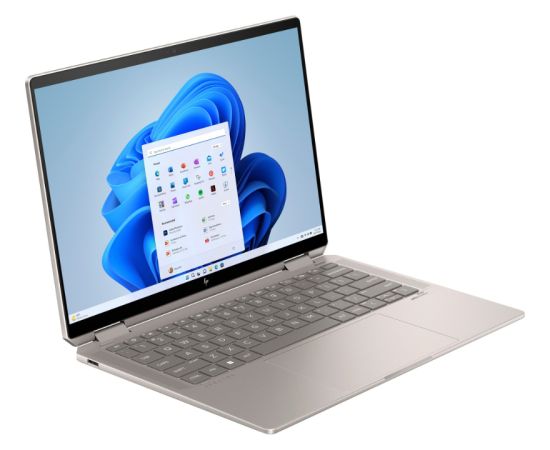 HP Spectre x360 14-eu0001no - Ultra 5-125H, 16GB, 512GB SSD, 14 2.8K 400-nit 120Hz OLED Touch, Nordic backlit keyboard, Sahara Silver, 68Wh, Win 11 Home, 1 years / 9E8Q8EA#UUW