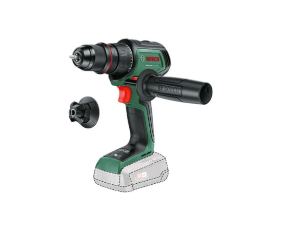 Urbjmašīna-skrūvgriezis Bosch AdvancedDrill 18V-80 QuickSnap; 18 V (bez akumulatora un lādētāja)