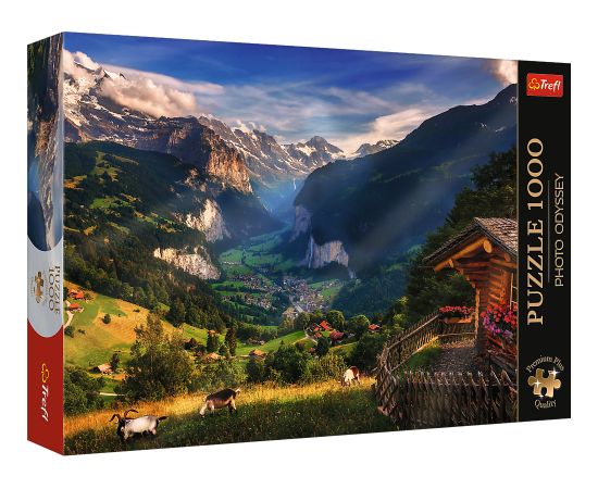 TREFL Premium Plus Пазл Lauterbrunnen Valley, 1000 шт.