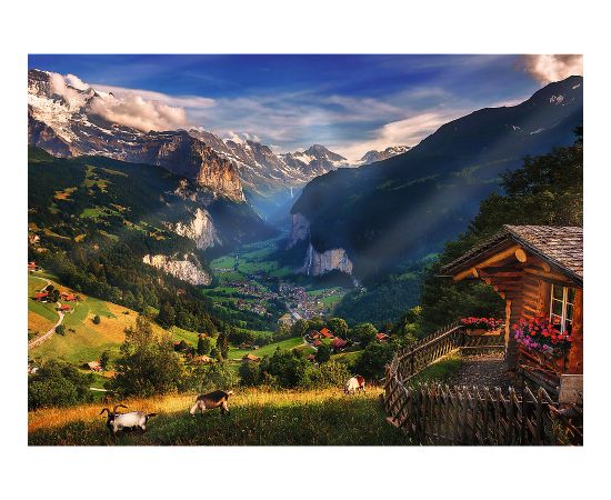 TREFL Premium Plus Пазл Lauterbrunnen Valley, 1000 шт.