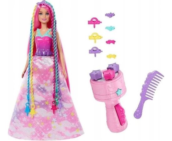 Lalka Barbie Mattel BRB KSIEZNICZKA ZAKRECONE PASEMKA JCW55 WB4