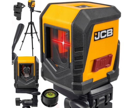 JCB JCB LASER KRZYŻOWY CZERWONA WIĄZKA 10m