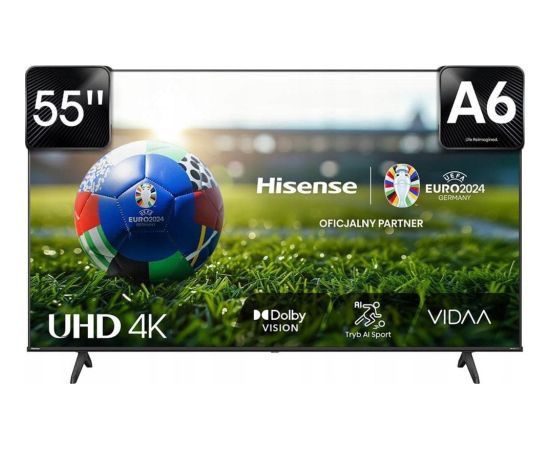 Телевизор Hisense LED 55 cali 55A6N