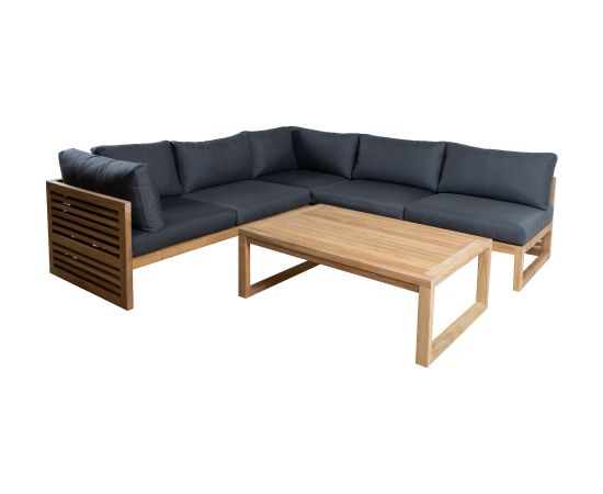 Set SERENITY corner sofa 2+2+1 and table