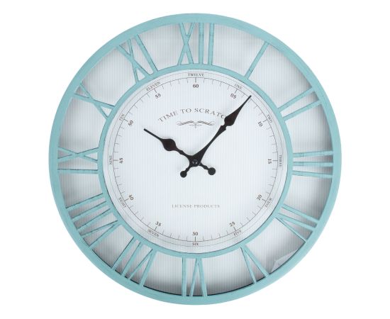 Wall clock BARRY D40cm, mint green