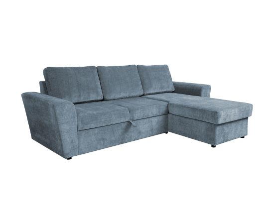 Corner sofa bed INGMAR sea blue