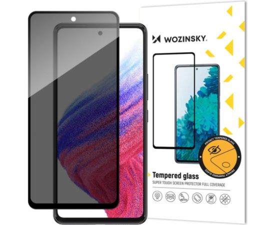 Wozinsky -  Wozinsky Privacy Glass Tempered Glass for Samsung Galaxy A53 5G with Anti Spy Privacy Filter