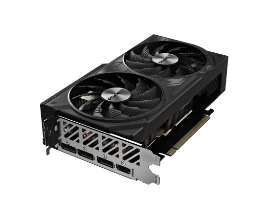 GIGABYTE GeForce RTX 4070 WINDFORCE 2X OC V2 12G Graphics Card - 12GB GDDR6, 192bit, PCI-E 4.0, 2490MHz Core Clock, 3 x DisplayPort 1.4a, 1 x HDMI 2.1a, NVIDIA DLSS 3, GV-N4070WF2OCV2-12GD