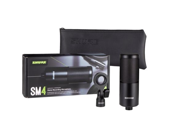 Shure SM4-K - Mikrofon pojemnościowy, zewnętrznie polaryzowany