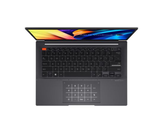 ASUS VivoBook K3402ZA-CB71 i7-12700H Notebook 35.6 cm (14") 2.8K Intel® Core™ i7 16 GB DDR4-SDRAM 1000 GB SSD Wi-Fi 6E (802.11ax) Windows 11 Home Black REPACK New Repack/Repacked