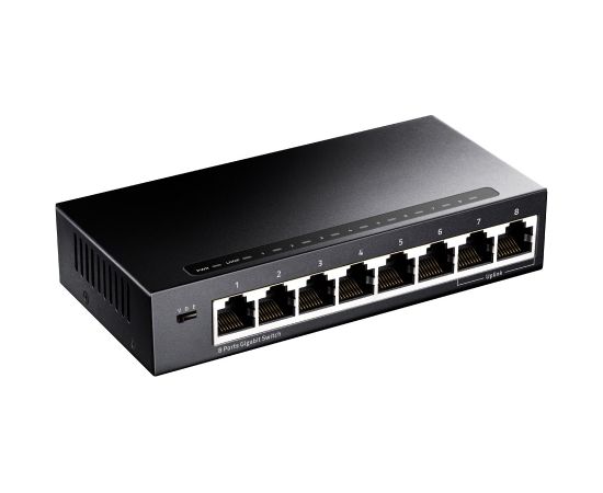 Cudy GS108 network switch Gigabit Ethernet (10/100/1000) Black