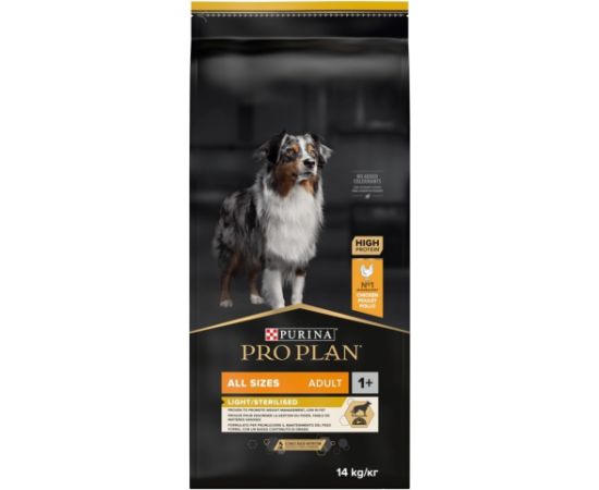 Purina Pro Plan All Sizes Adult Light/Sterilised 14 kg Chicken