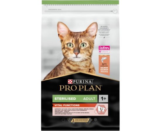 Purina Pro Plan Sterilised Adult 10 kg Salmon- Dry food for cats