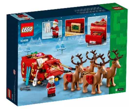 LEGO Holiday & Event Sanie Świętego Mikołaja (40499)