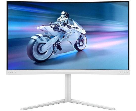 Monitor Philips Philips Evnia 27M2C5501 - 27 Zoll QHD Curved Gaming Monitor, 180 Hz, 1 ms GtG, FreeSync Premium (2560x1440, 2x HDMI 2.0, 1x DisplayPort1.4) weiss