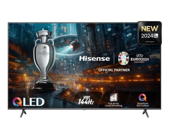 Telewizor Hisense Hisense 75E77NQ PRO, QLED TV - 75 - black, UltraHD/4K, triple tuner, PVR, 120Hz panel